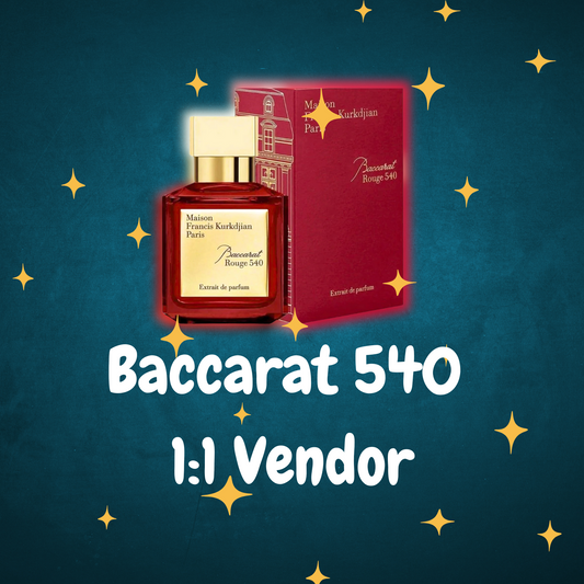 Bacarat 540 Vendor